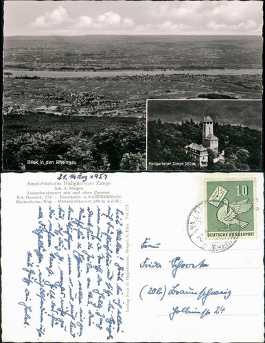 Oestrich winkel 1954 - 1954, mit