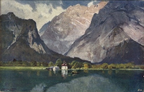 Künstler compton edward - künstler, ak
