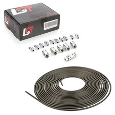 10m Stahl Bremsleitung Bremsrohr Set mit 5 Verbinder Ø 4,75mm für BMW 2 3er