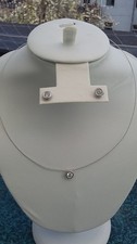 Schmuckset 585 weißgold - 585,