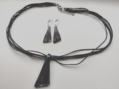 Muranoglas schmuckset - muranoglas,