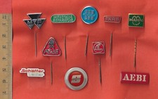 10 x Landmaschinen Anstecknadeln Pins aus meiner Sammlung Lagerfach  Nr.  718