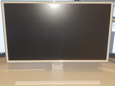 Samsung 24 Zoll Full HD Monitor S24E370DL LED (24") weiss HDMI wireless charging
