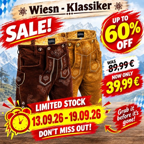 Kurze lederhose für herren - für,
