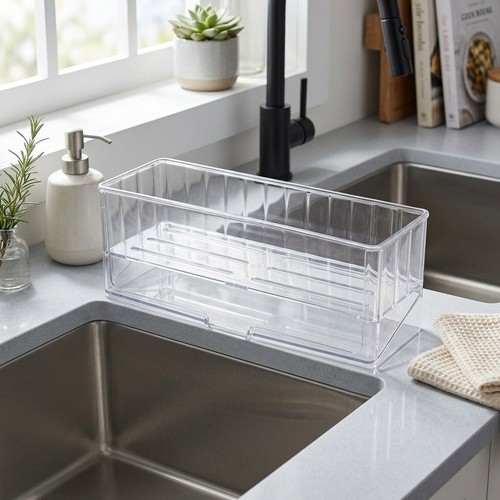 Klar pet waschbecken caddy - pet,