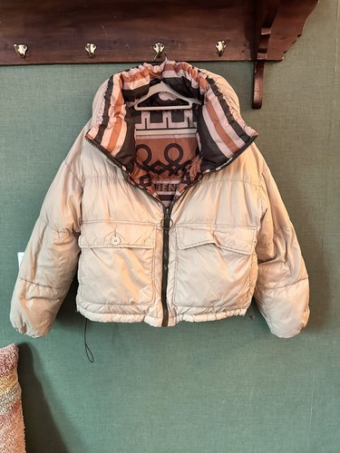 Benetton wende daunen jacke - benetton,