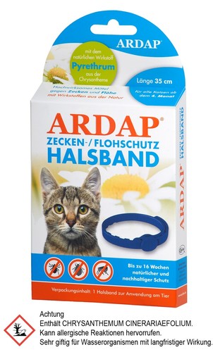 Ardap zecken und - und, flohhalsband