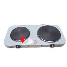 Shov Doppelkochplatte Elektro