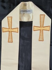 STOLA  DIAKON PRIESTER RENAISSANCE STADELMAIER LITURGIE PARAMENTE KIRCHE MESSE