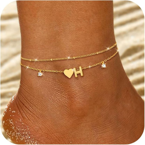 Fußkettchen für damen silber - fußkettchen,
