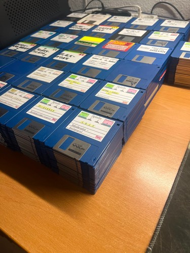 600 disketten 2dd - für, amiga