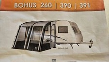 Eurotent Bohus 260 Teilvorzelt Camping 260x250cm 16 KG mit Zubehör