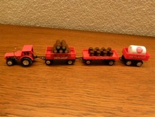 Werbetraktor mit Anhänger historisch " Heyland's Brauerei " ehem. Aschaffenburg 