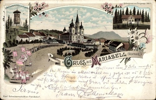 Litho mariazell steiermark - mariazell,