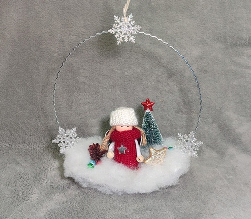 Kleiner weihnachtskranz - kleiner,