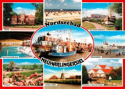 Neuharlingersiel schloss - neuharlingersiel,