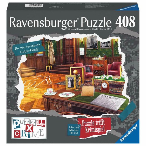 Ravensburger puzzle crime - ravensburger, x