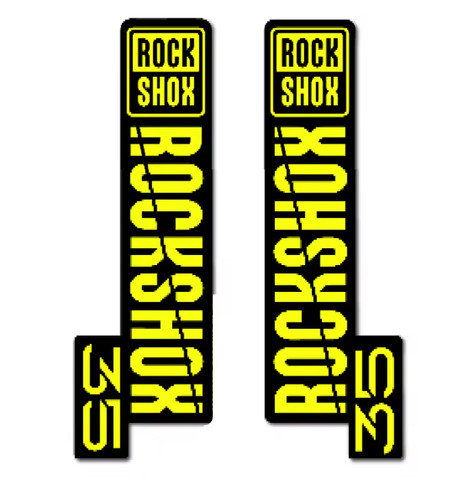 Rock shox aufkleberset - 35,