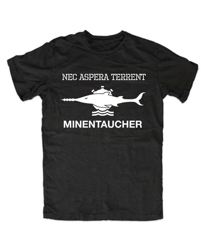 Minentaucher shirt schwarz - minentaucher, t-shirt