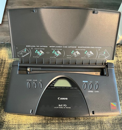 Cannon color bubble jet bjc - color,