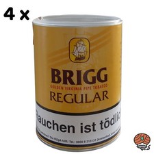 Brigg Regular Dose 4x 155g - Golden Virginia Pfeifentabak
