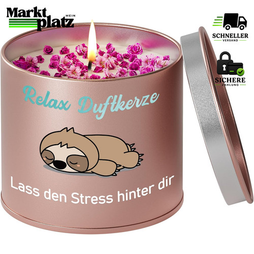 Duftkerze lavendel 9oz - duftkerze,