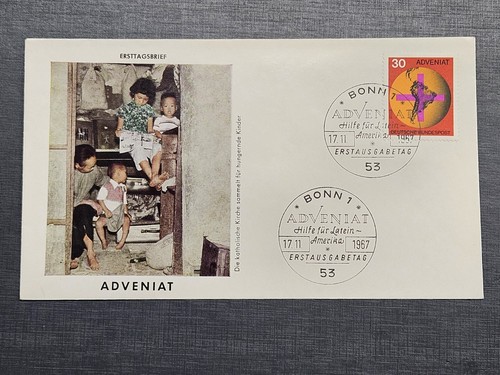 1967 bund fdc erstagsbrief - bund,