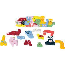 Alphabet Holz-Puzzle mit