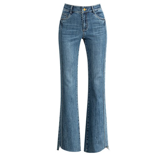 Damen schlagjeans glockenjeans - schlagjeans,