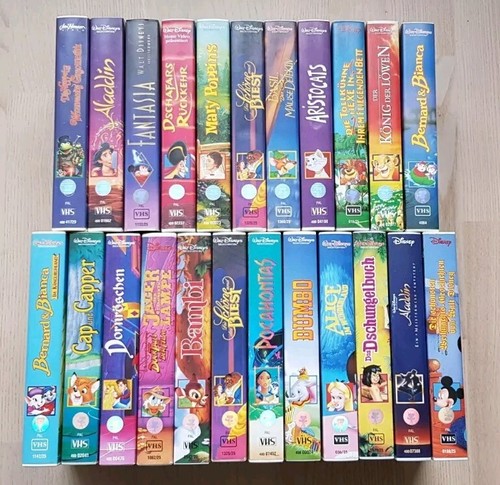 Walt disney vhs pal - disney,