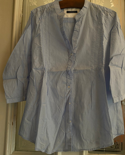 Donnell bluse hellbau mit - bluse,