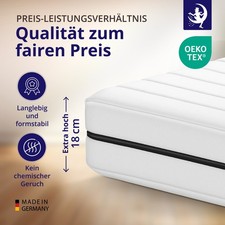 Zonen kaltschaum matratze h2 - matratze,