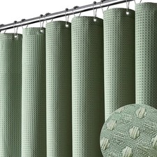 Waffeloptik duschvorhang fürs - duschvorhang,