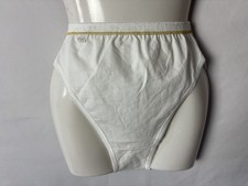 Slip Panty weiß mit gold von