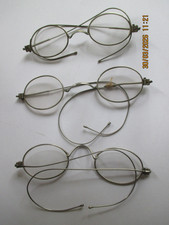 Konvolut 3 Antike Brille