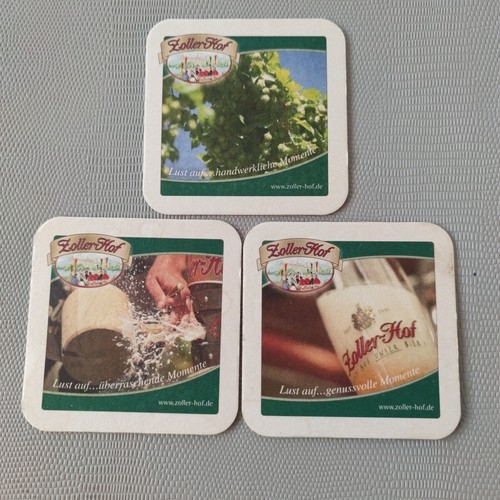 Alte bierdeckel zoller hof - alte,
