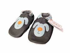 Krabbelschuhe Leder Hund Gr
