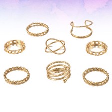 8 Pcs Legierung Knuckle Ringe