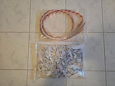 CARRERA Leitplanken Konvolut (0,5kg Leitplanken versch. lang, 1,2kg Halterungen)