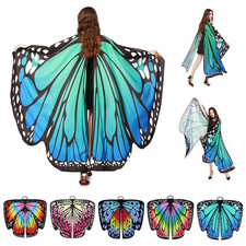 Damen Schmetterlingsflügel Schmetterling Faschingkostüme Schmetterling Umhang