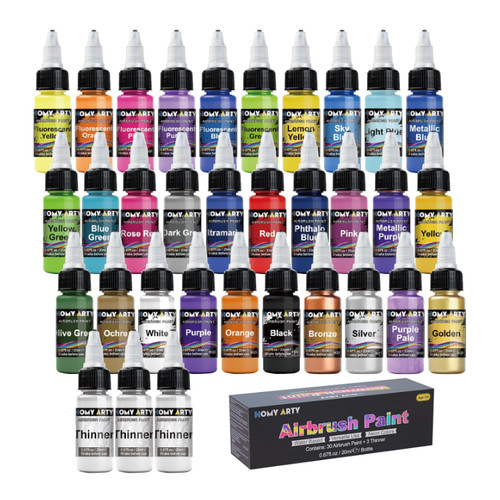 Airbrush farbe set - airbrush,
