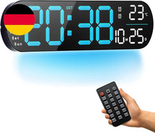 Digitale Wanduhr, 14 Zoll