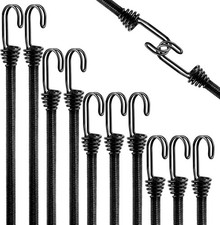 10Stk Spanngummi Mit Haken Set