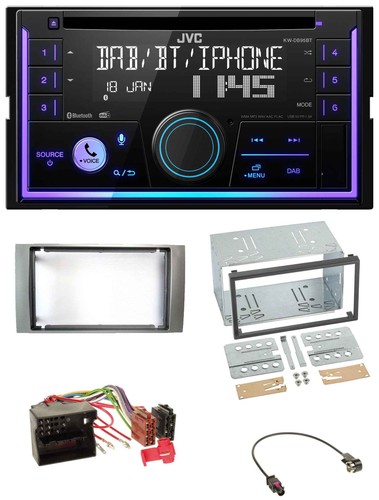Jvc mp3 usb 2din - jvc, dab