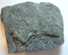 Basalt mit Muster Eruptiv Gestein Th. Wald   (V965) Top- Auktionen  + Lesen !