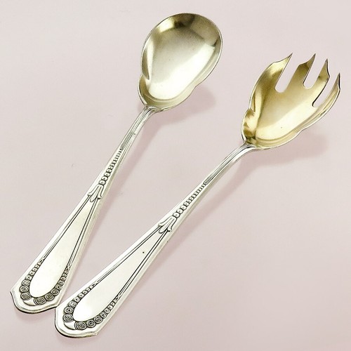 Salatbesteck jugendstil wmf - salatbesteck,