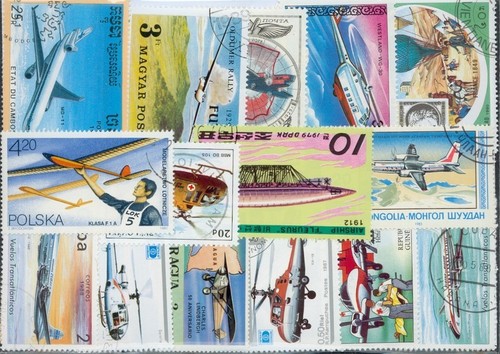 100 verschiedene briefmarken - 100,