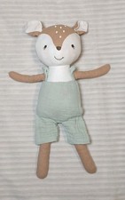 ? REH fehn ? Kuscheltier Stofftier ca. 30cm Stoffpuppe DM Schlenkertier 