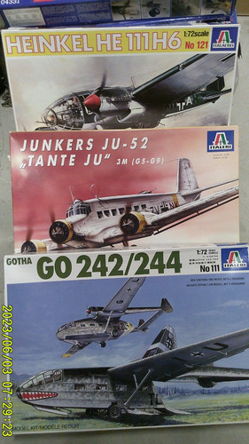Italeri konvolut heinkel - italeri,