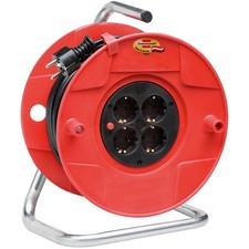 Kabeltrommel rot 25 m "Aktion"